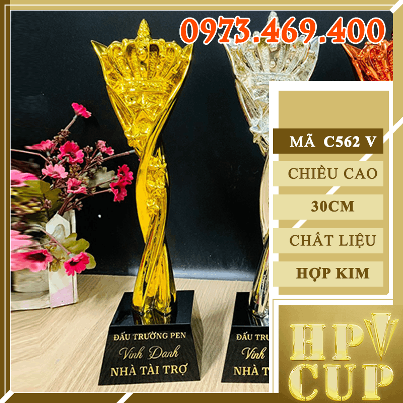 KNC562 Cup Bộ Vàng Bạc Đồng Hợp Kim