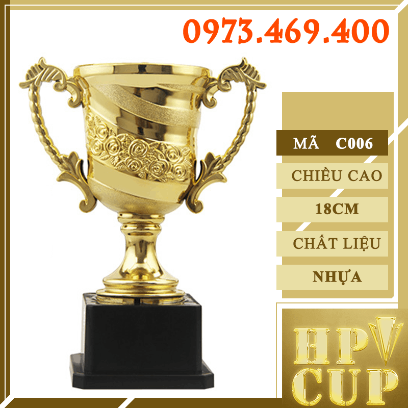 C006 Cup Cốc Lửa Size Nhỏ Nhựa