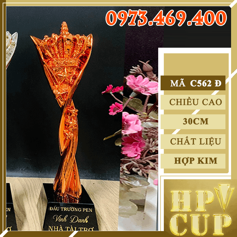 KNC562 Cup Bộ Vàng Bạc Đồng Hợp Kim