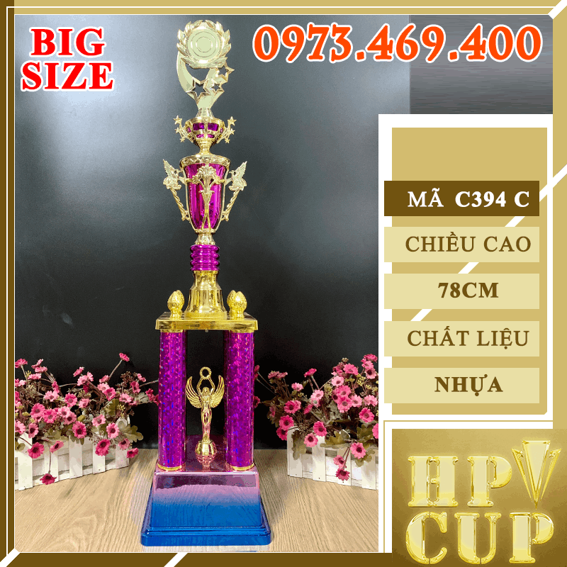 C394 Cup 1 Tầng Cup Bộ Thẩm Mỹ Nhựa
