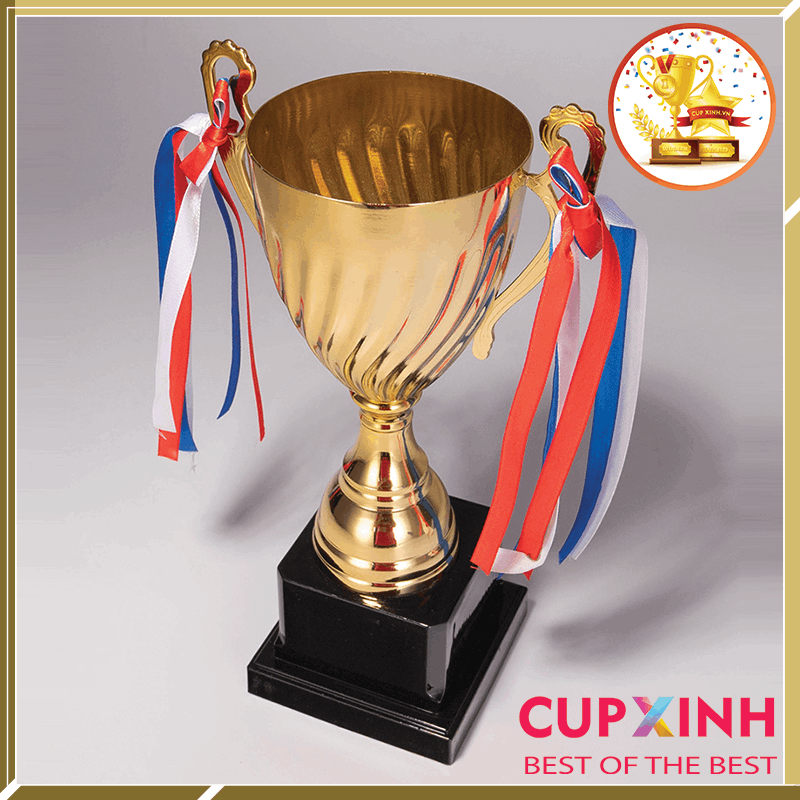 C010 Cup Nhỏ Vân Chéo Kim Loại