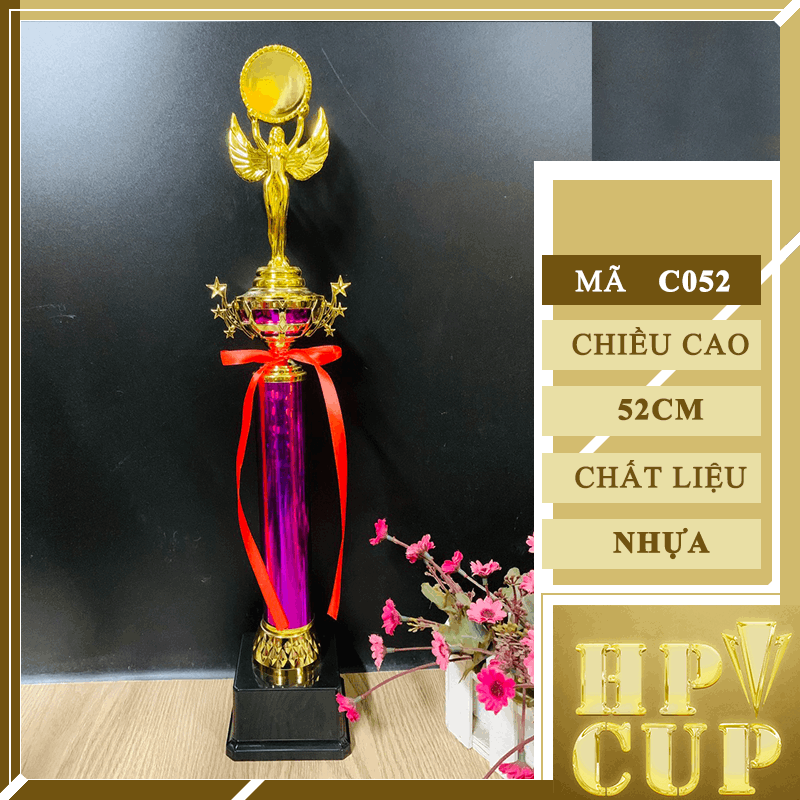 C052 - Cup Pháo Thẩm Mỹ Cup Bộ Xanh Đỏ Vàng Tím Trắng