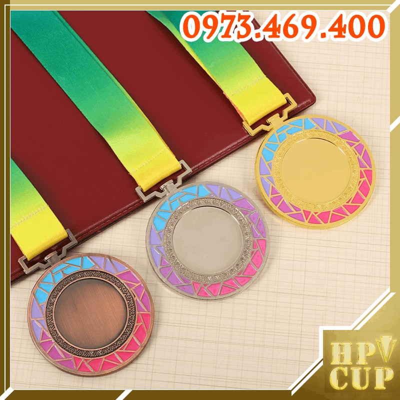 HC006 Huy Chương Vàng Bạc Đồng Kim Loại