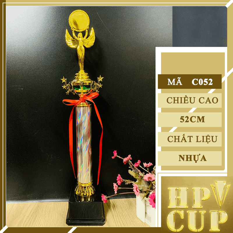C052 - Cup Pháo Thẩm Mỹ Cup Bộ Xanh Đỏ Vàng Tím Trắng