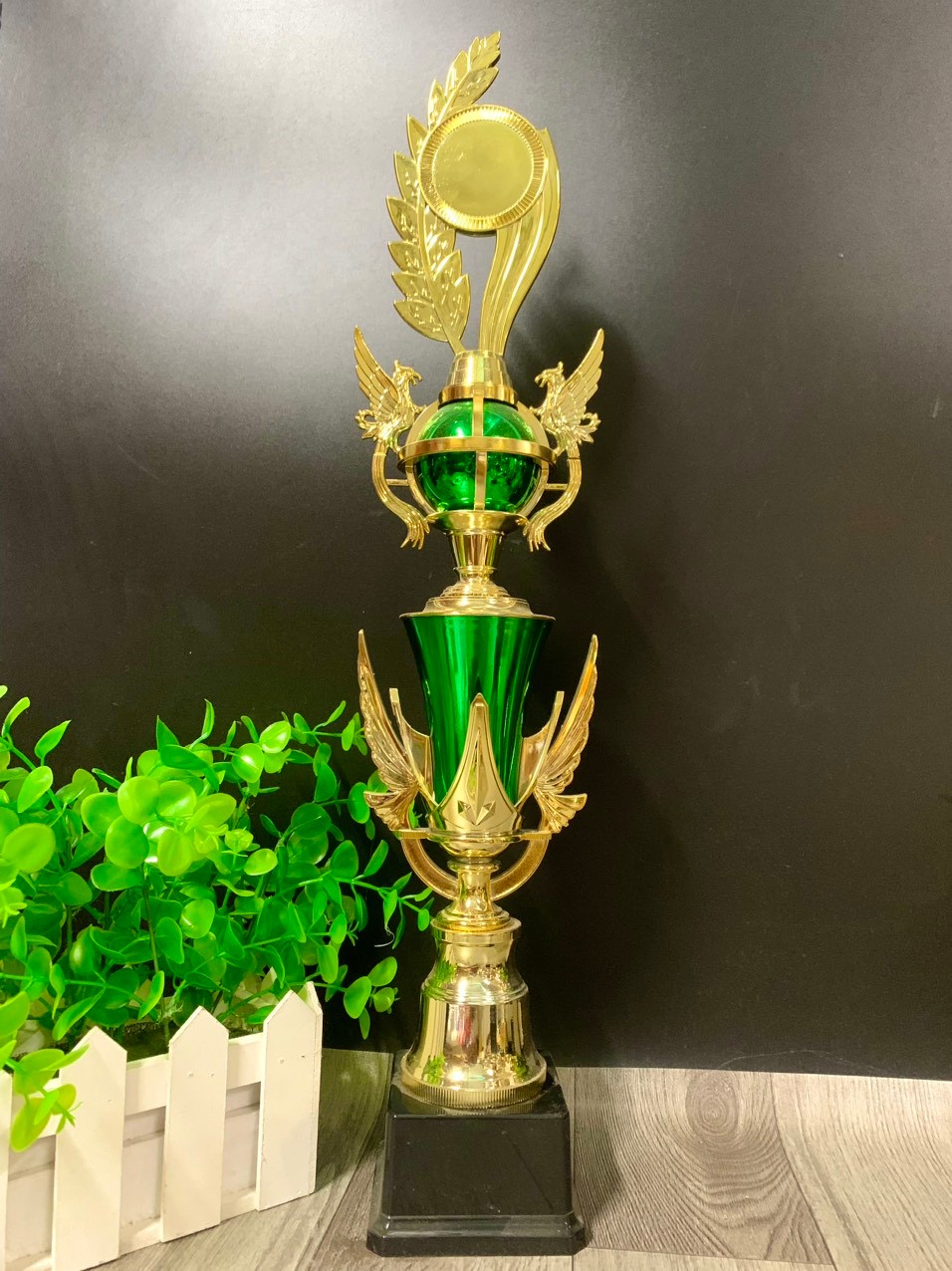 C040 Thẩm Mỹ Quả Đại Bàng Cup Bộ  Đỏ Xanh Trắng Nhựa