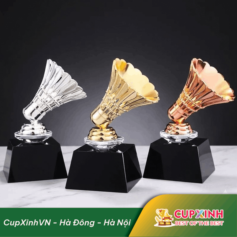 KỈ NIỆM CHƯƠNG CẦU LÔNG NHỎ - 3 MÀU SẮC