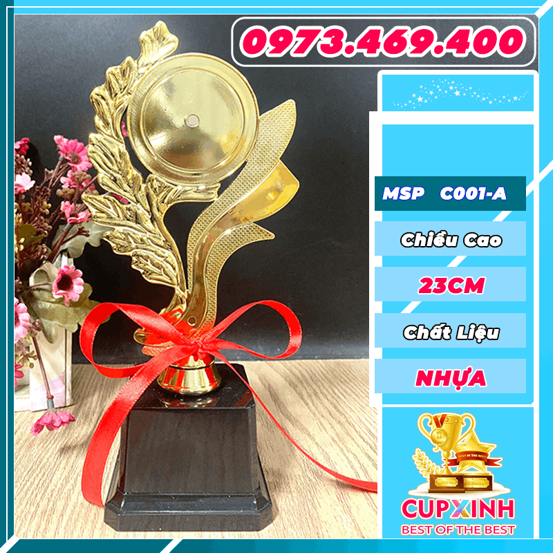 C001-A Cup Chóp Hoa Thẩm Mỹ Size Nhỏ Nhựa