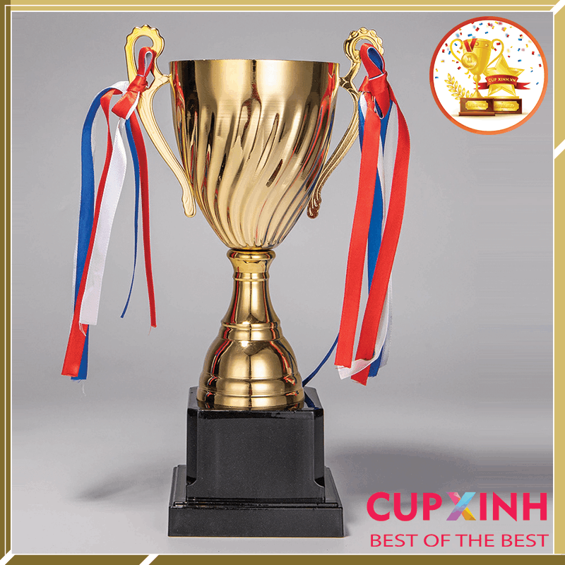 C010 Cup Nhỏ Vân Chéo Kim Loại
