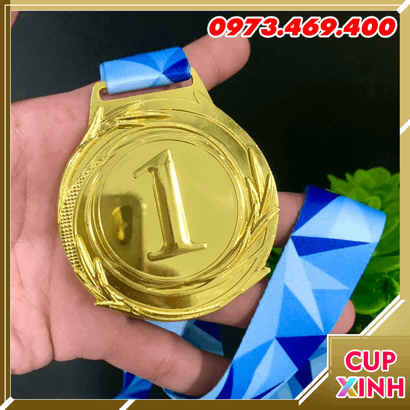 HC024 123 Huy Chương Vàng Bạc Đồng Kim Loại