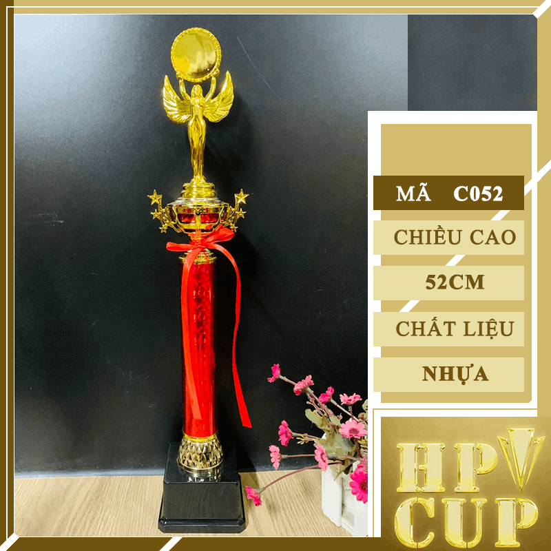 C052 - Cup Pháo Thẩm Mỹ Cup Bộ Xanh Đỏ Vàng Tím Trắng