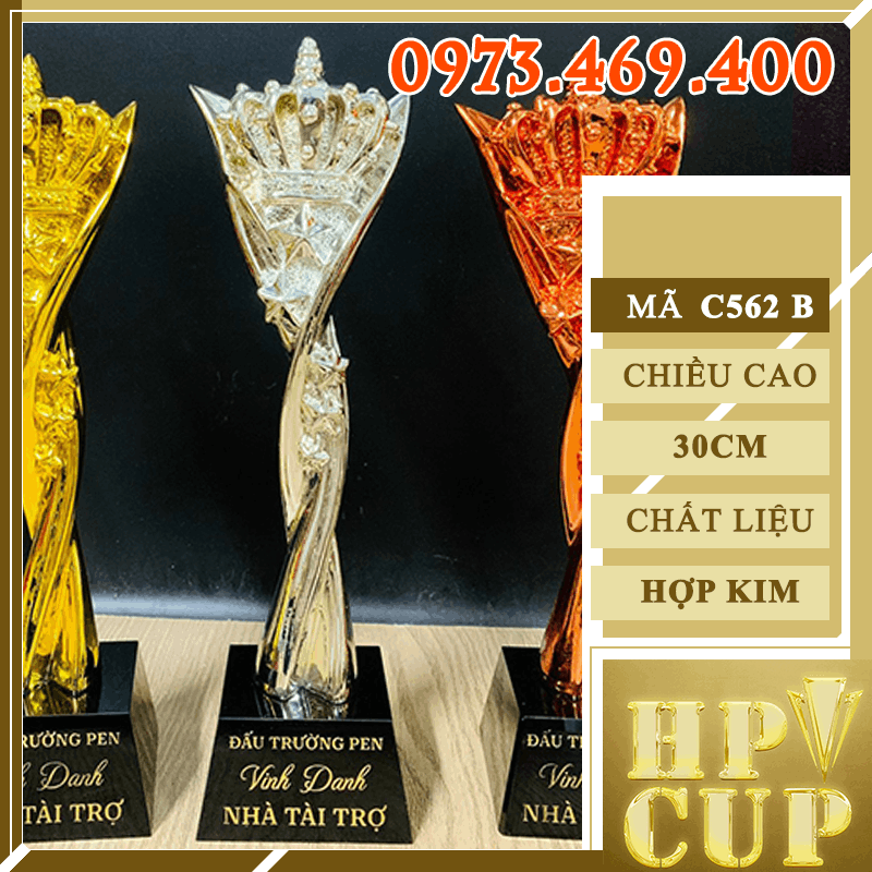 KNC562 Cup Bộ Vàng Bạc Đồng Hợp Kim