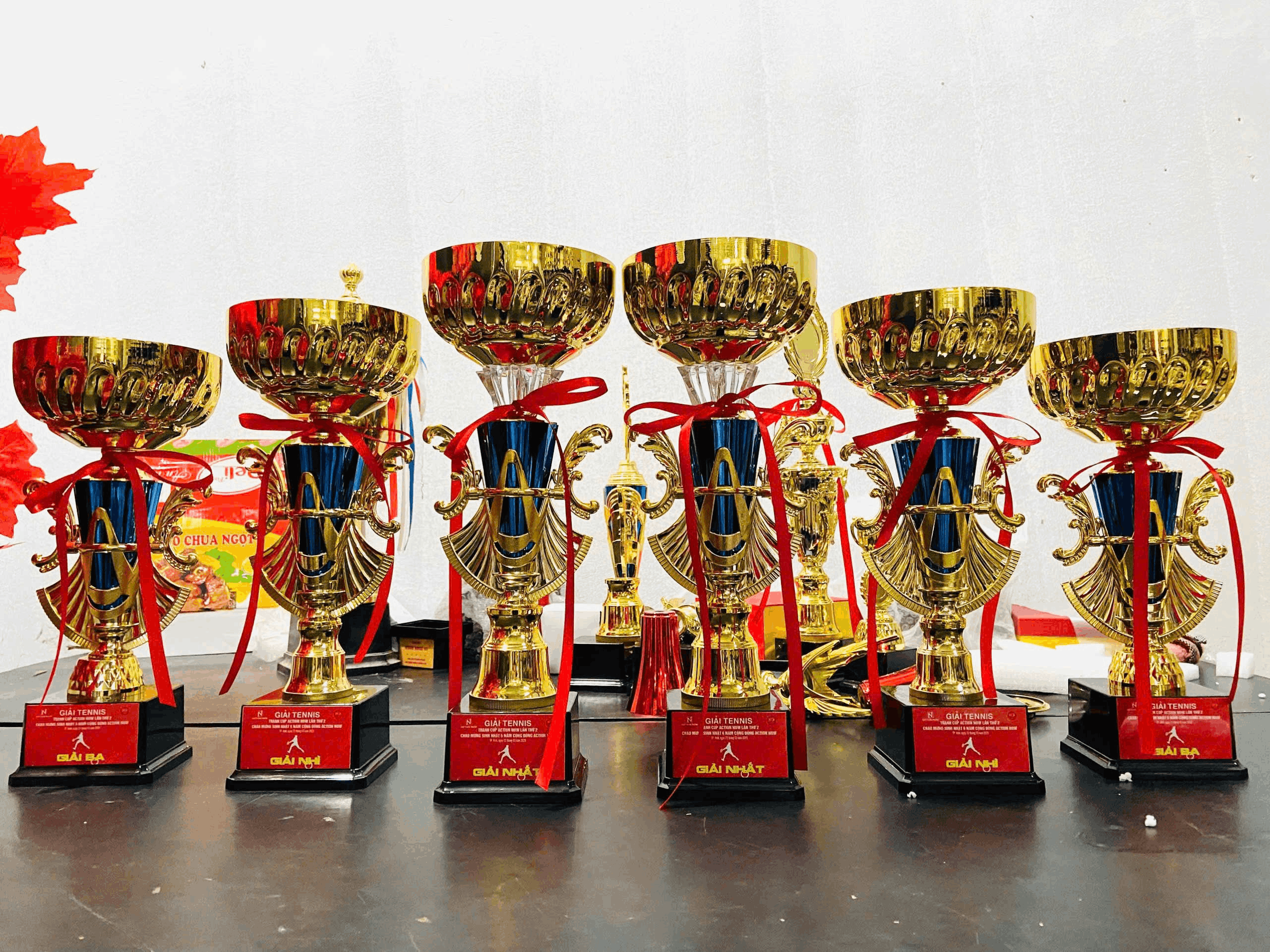 C041 Cup Bát Tròn 3 Size Bộ Kim Loại